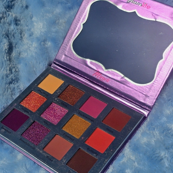 🟠 ☆ NWOT ☆ Glamlite "Miracle" Eyeshadow Palette Glitter Shimmer Sparkle C - Picture 4 of 10